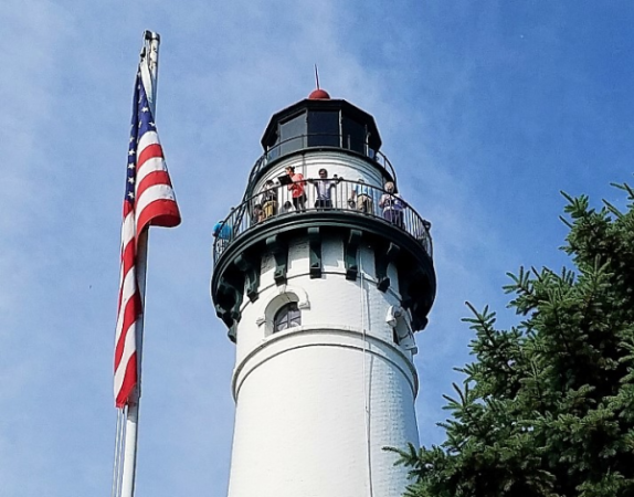 Wind Point Lighthouse logo
