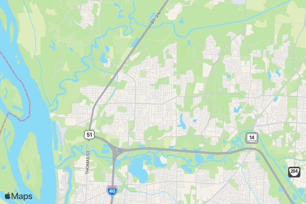 2nd Annual 5k Walk/Run for Peace location map image