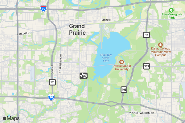 Run location map image