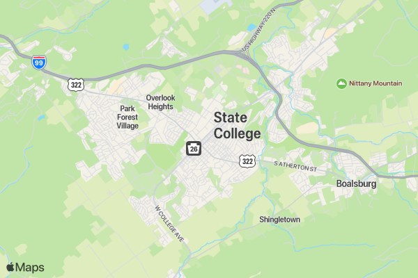  SWEETHEART 5K  location map image