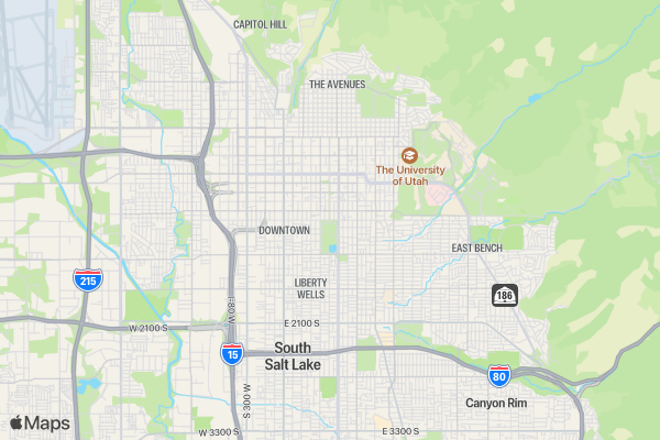 Become a Hospice Super Hero 5K location map image