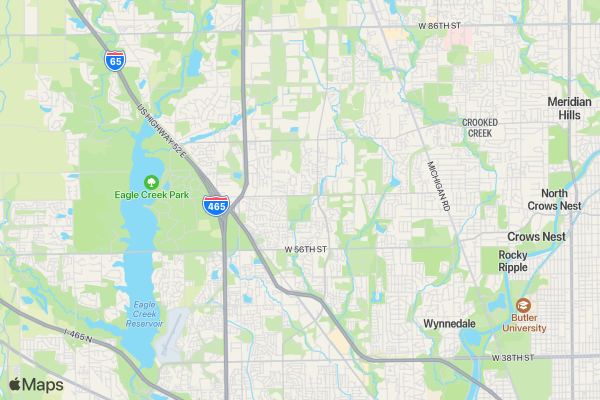 06.05.16 THE GREAT AMAZING RACE Indianapolis, adventure/obstacle race for adults & kids grades K-12 location map image