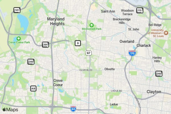 13th Annual JCC Kids Triathlon location map image