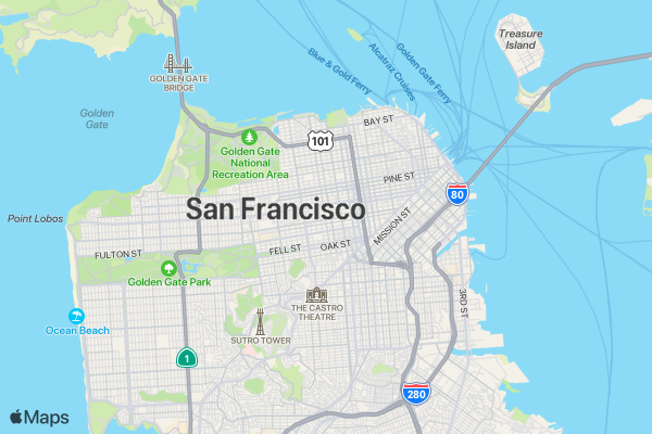 1Run for Palestine Reach for Education San Francisco, CA location map image