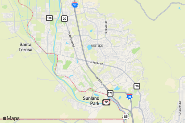 1St annual location map image