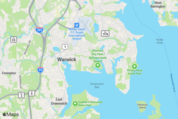 1st Annual Heroes Walk/Run location map image