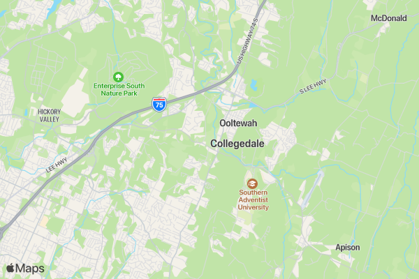 1ST annual OYA 5K location map image