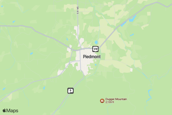 1st Annual Roadkill Run location map image