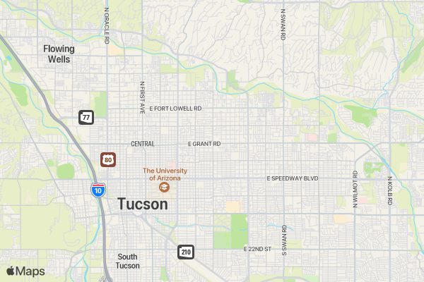 2 mile run location map image