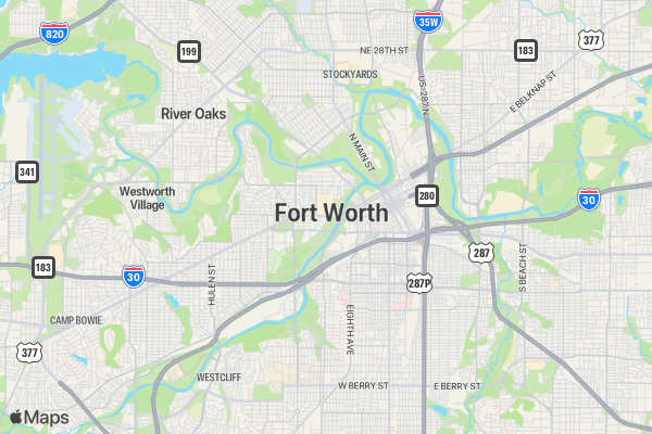 2015 Funkytown 5k and 20k location map image
