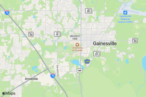 2019 Baby Gator Spring Scurry 5K location map image