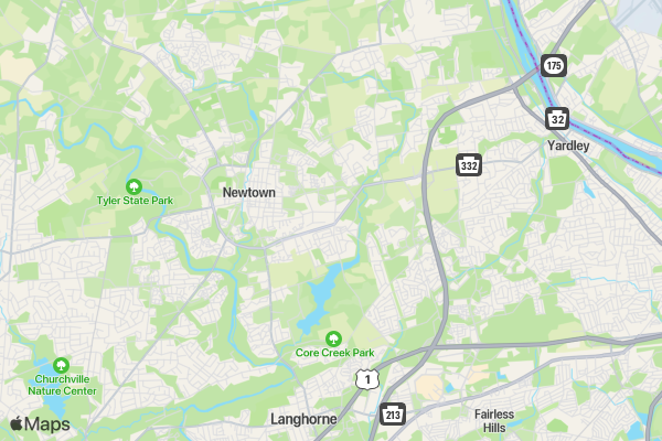 2020 Eastern Zones Athletics - PSW location map image