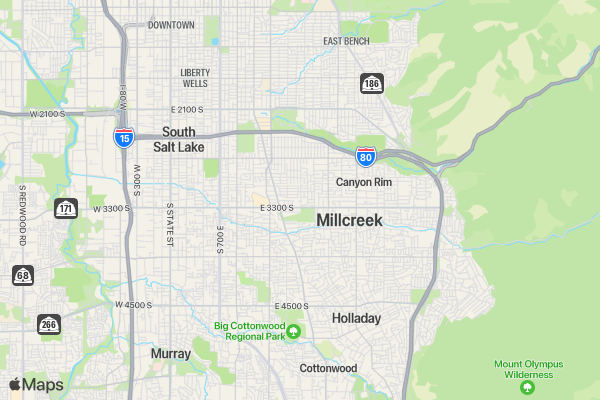 Utah Grand Slam location map image