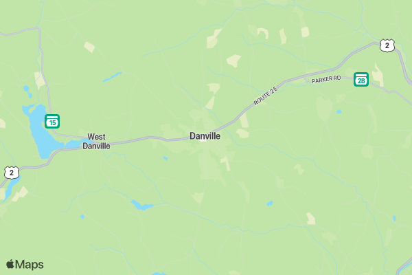 2024 Danville Bear Crawl 5K Fun Run location map image