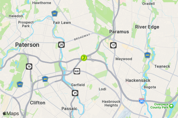 UPAAA Fitness Challenge location map image