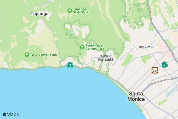 2025 July 4th Freedom Run 5K/10K/13.1 LOS ANGELES location map image