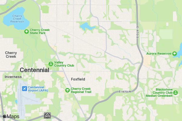 2025 National Chocolate Day Run for Chocolates DENVER/AURORA location map image