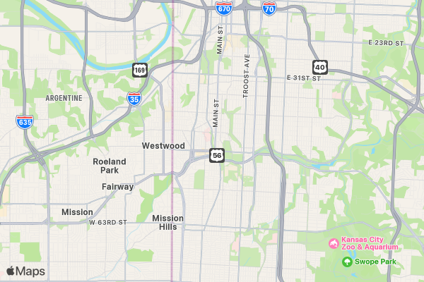 2025 National Chocolate Day Run for Chocolates KANSAS CITY location map image