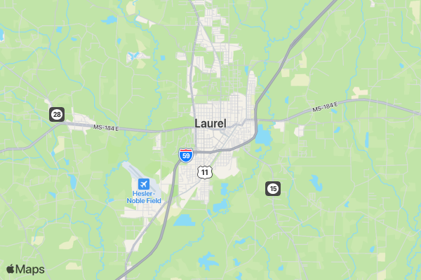 20x65x65 5K Race location map image