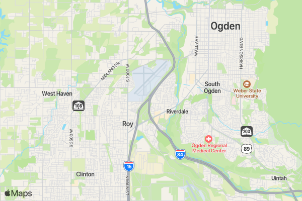2nd Annual MDA Fun-Run location map image