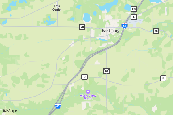 2nd Annual Walk in the Woods location map image