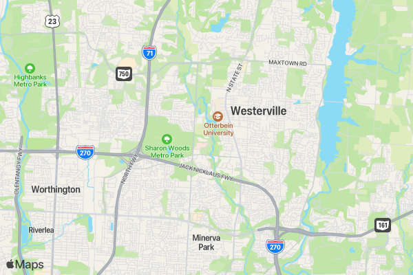 370 EAW 5k Run/Walk location map image