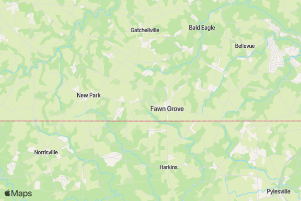 3rd Annual Hope For Today 5K location map image
