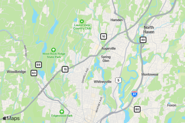 3rd Annual Show Me The Way 5K location map image