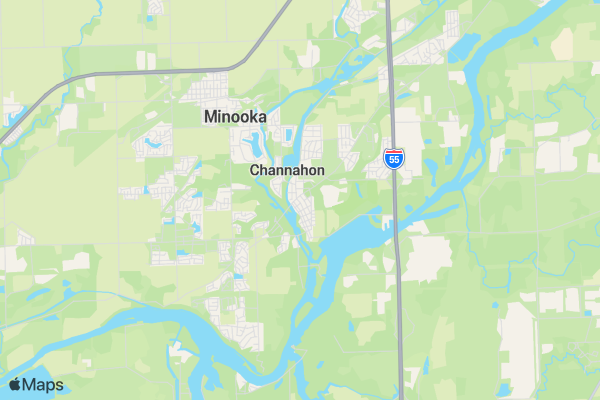 41st Annual Frosty 5 Mile location map image