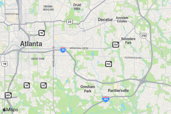 43rd Annual Road Race for Education location map image
