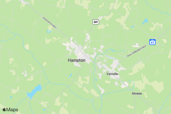 4th Annual Hometown Hero's 5K location map image
