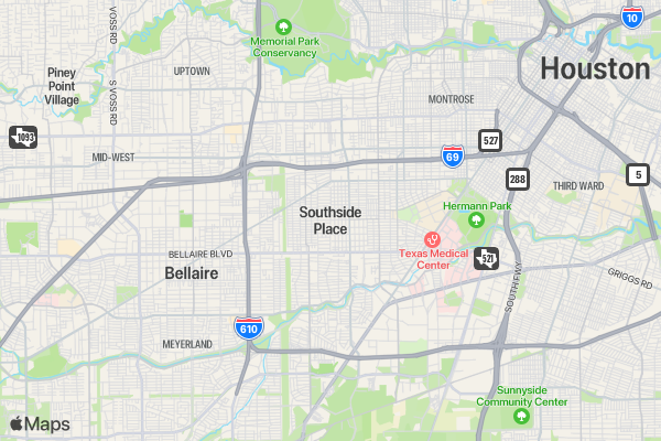 4th Annual Southside Color Dash location map image