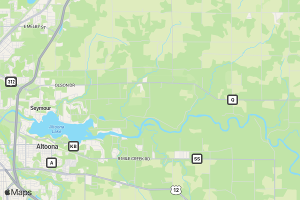 4th Annual Tower Ridge 10k location map image