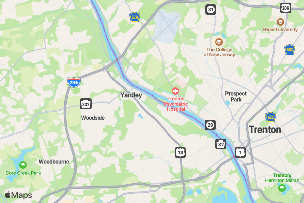 5K Any Way and Color Fun Run October 2024 location map image