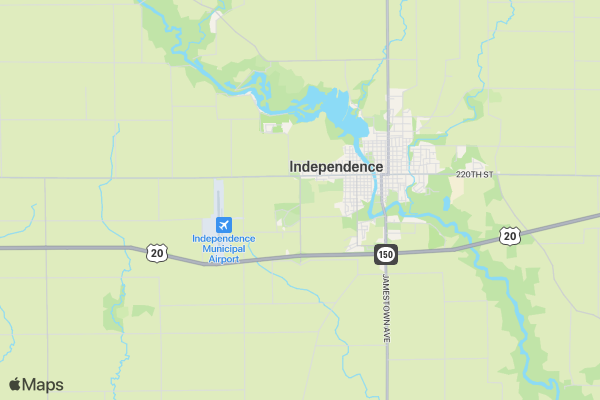 5k benefiting St. Jude Children's Research Hospital location map image