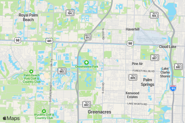 5K Construction Family Fun Run/Walk location map image