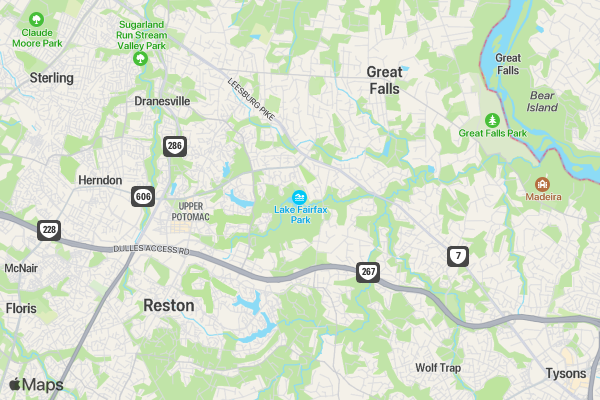 5K for 5 Schools location map image