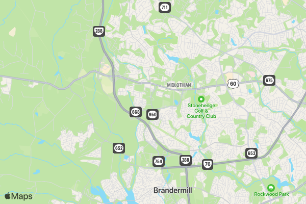 5K For Flint location map image