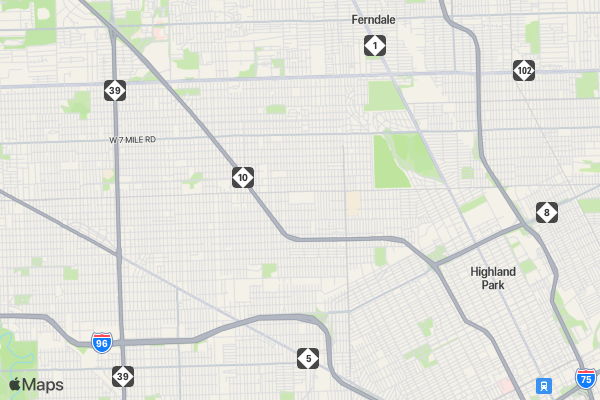 5k for literacy location map image