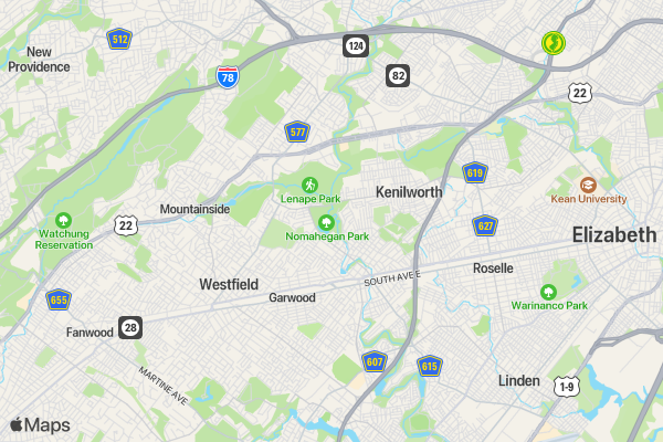 5K for Victims of Domestic Violence location map image