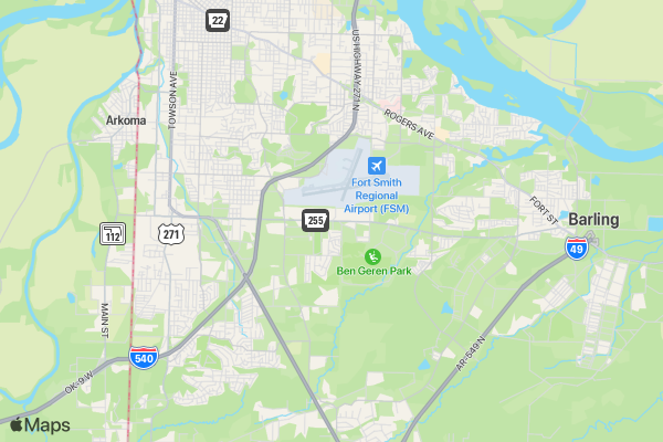 5k Foster Kid Run location map image