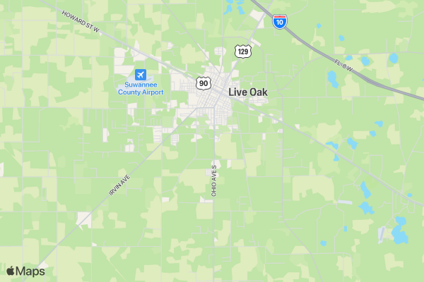 5K FUN RUN location map image