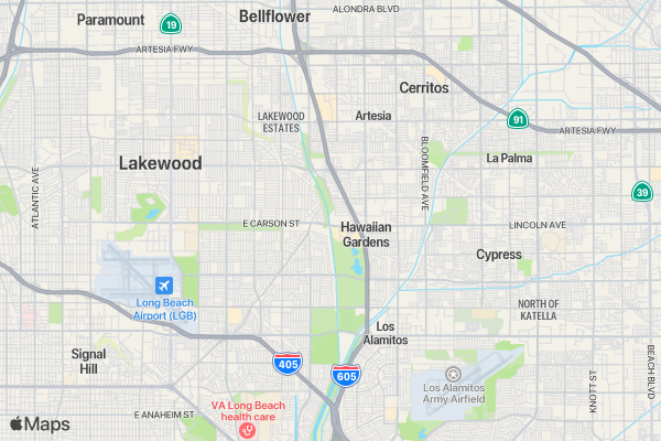 5K FUN RUN/WALK location map image