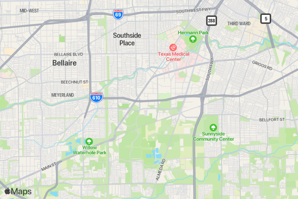 5K Mamas Fun Run location map image