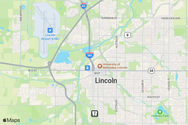 5K 'Merica Run location map image