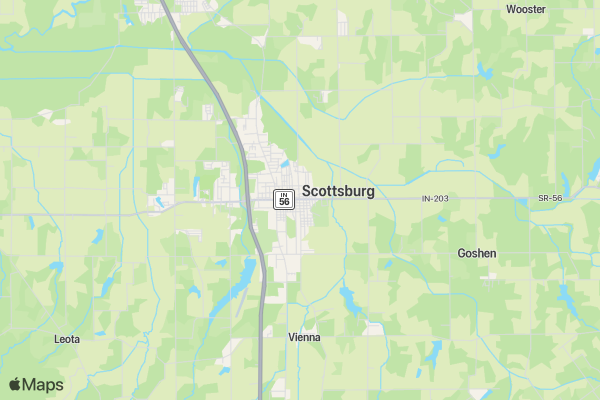 5k Night Run/Walk location map image