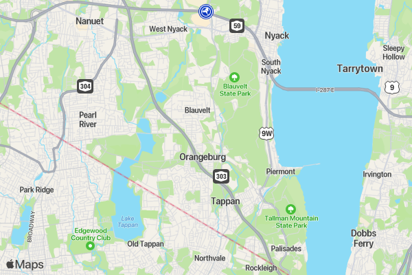 5K Nun Run  location map image