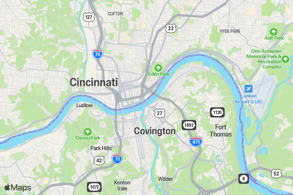 5K RACE FOR HEALTH location map image