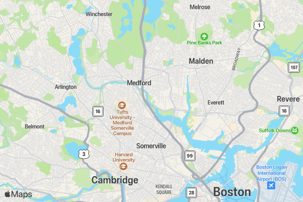 5K Run & Walk Moving Beyond Witness location map image