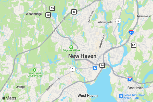 5k Run for Love location map image